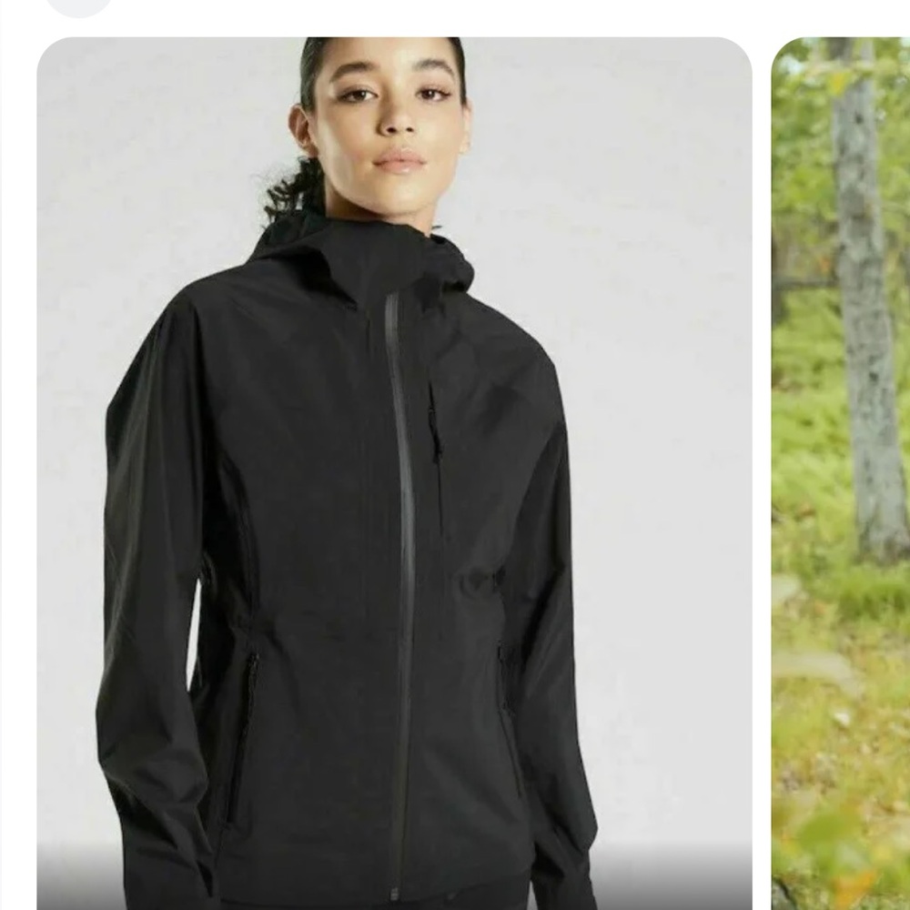 Very good condition- Athleta Yosemite Waterproof Raincoat